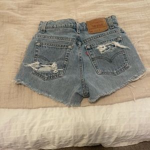 Vintage style Levi’s shorts